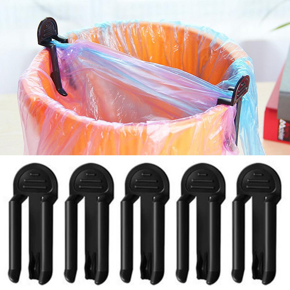 Kitchen Gadgets Organizer - 2/5Pcs Plastic Garbage Bag Clip Fixed