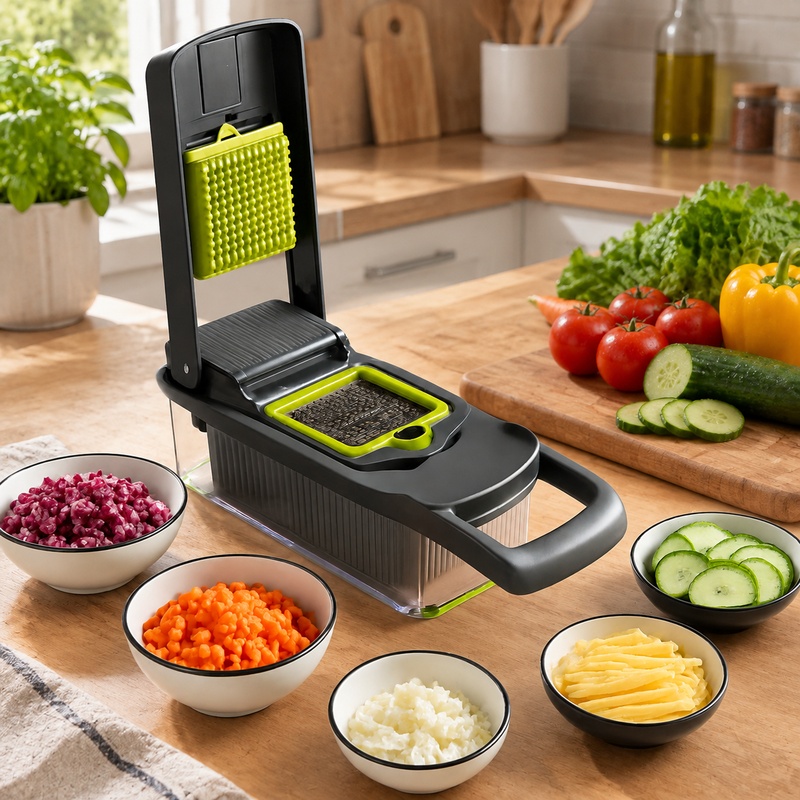 Egg Separator Tool - 16-in-1 Vegetable Slicing and Peeling Tool