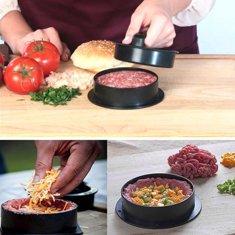 Round Hamburger Presses Burger - Kitchen Helper Gadgets ulasan dan harga