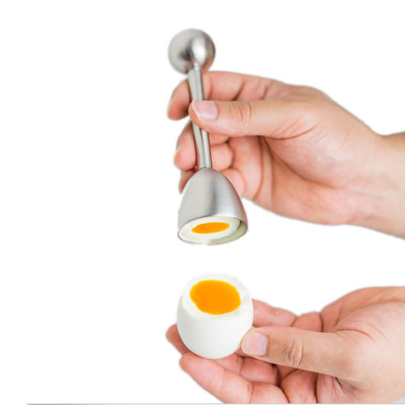 Stainless Steel Boiled Egg Top - Egg Separator Tool ulasan dan harga
