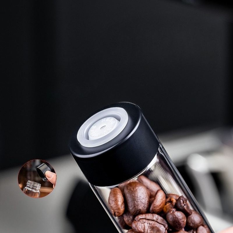 JUSTINLAU Glass Coffee Bean St - Kitchen Gadgets Organizer ulasan dan harga