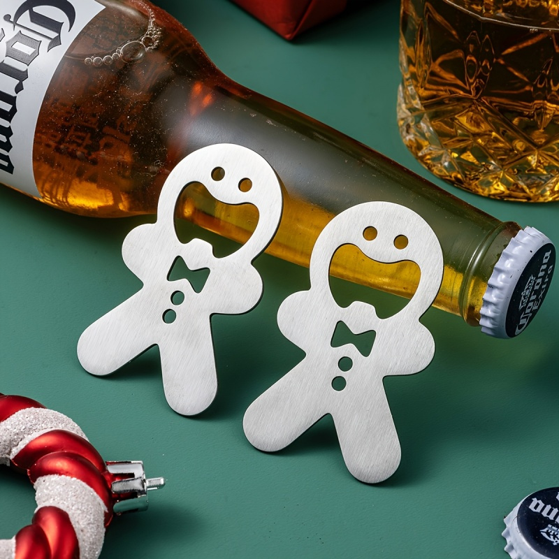 Gingerbread Man Bottle Opener  - Kitchen Gadgets For Men ulasan dan harga