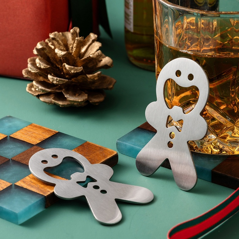 Gingerbread Man Bottle Opener  - Kitchen Gadgets For Men ulasan dan harga