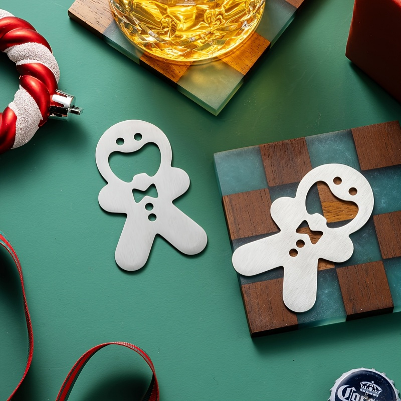 Gingerbread Man Bottle Opener  - Kitchen Gadgets For Men ulasan dan harga