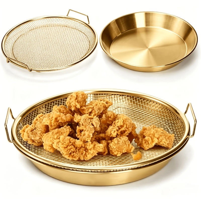 Gold Heavy Duty Deep Fryer Rac - Kitchen Gadgets Gold ulasan dan harga