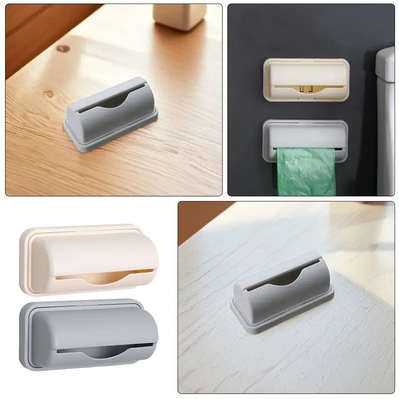 1/2/3/4Pcs Wall-Mounted Trash  - Kitchen Gadgets Organizer ulasan dan harga