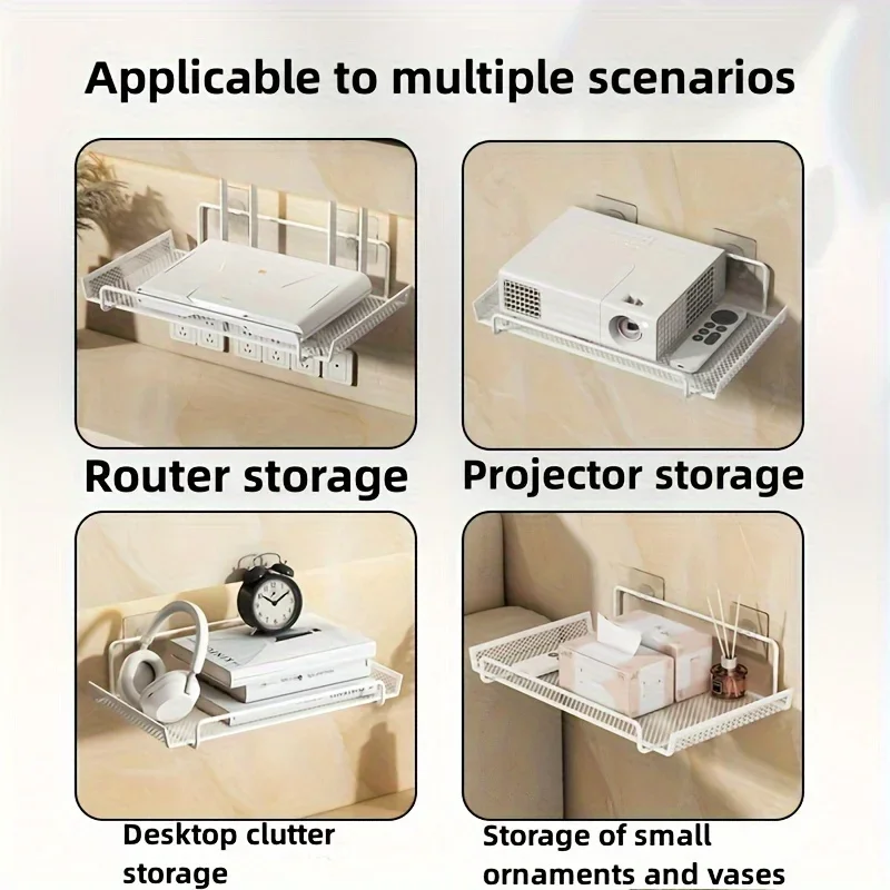 No‑Drill Wall Mount Router She - Kitchen Gadgets Organizer ulasan dan harga