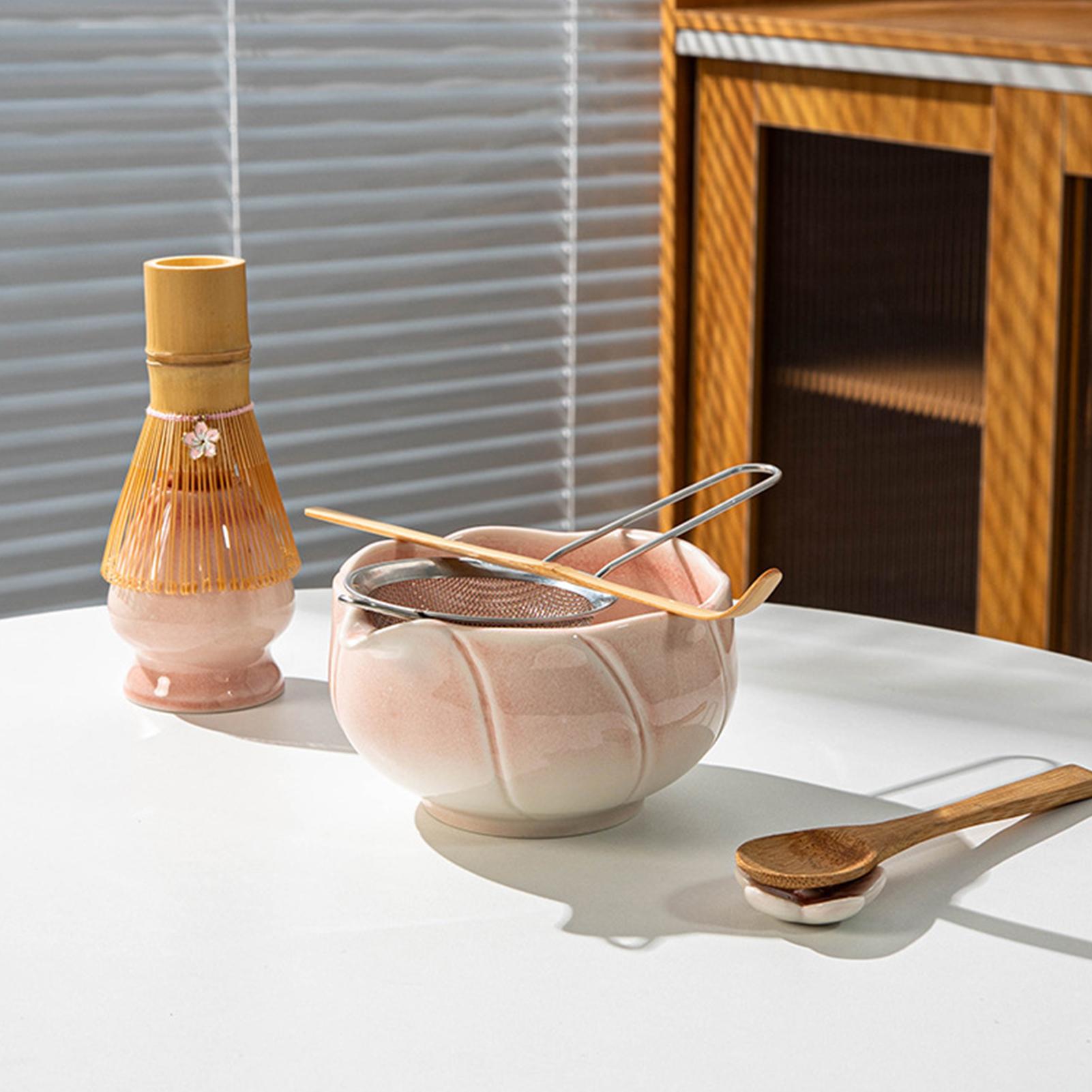 Tea Set with Whisk Scoop Ceram - Kitchen Gadgets For Men ulasan dan harga