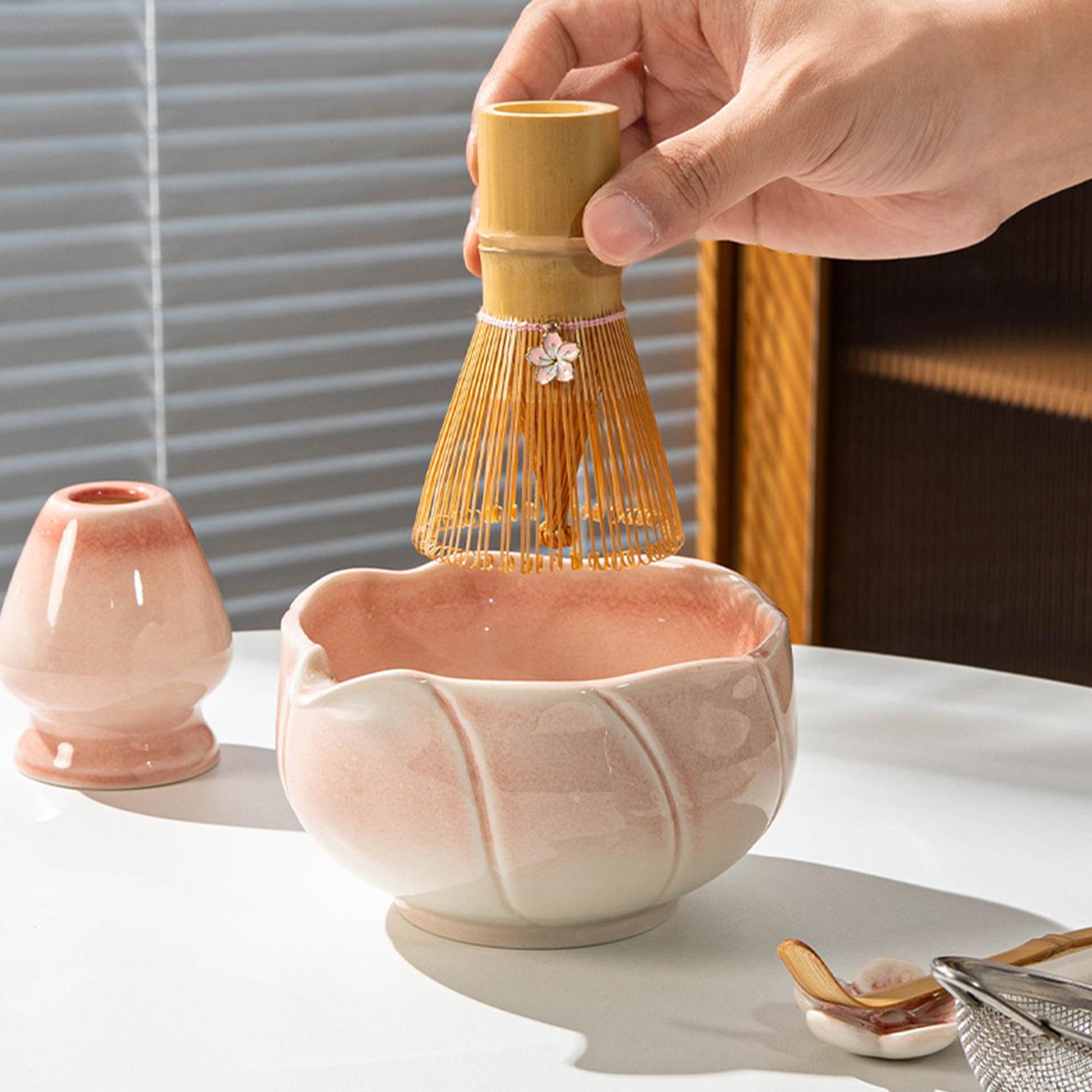 Tea Set with Whisk Scoop Ceram - Kitchen Gadgets For Men ulasan dan harga