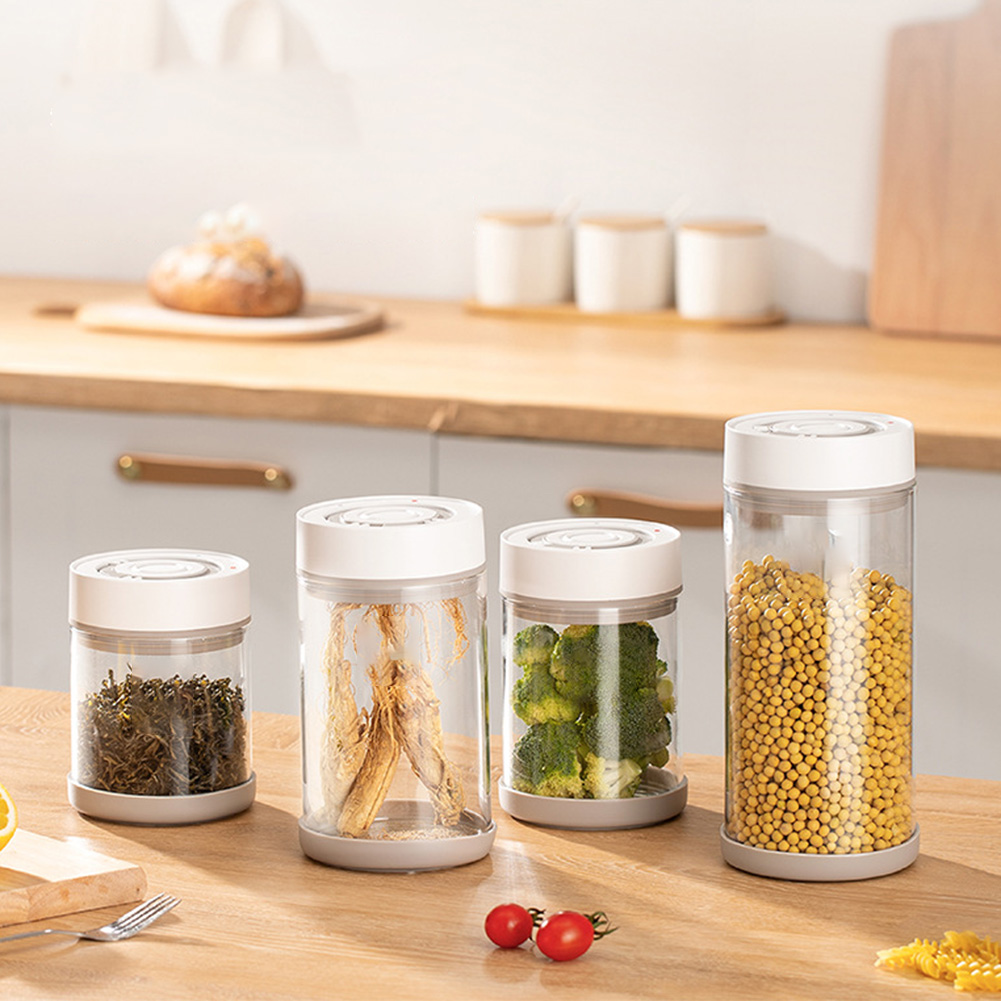 Kitchen Moisture-proof Glass C - Kitchen Gadgets Organizer ulasan dan harga