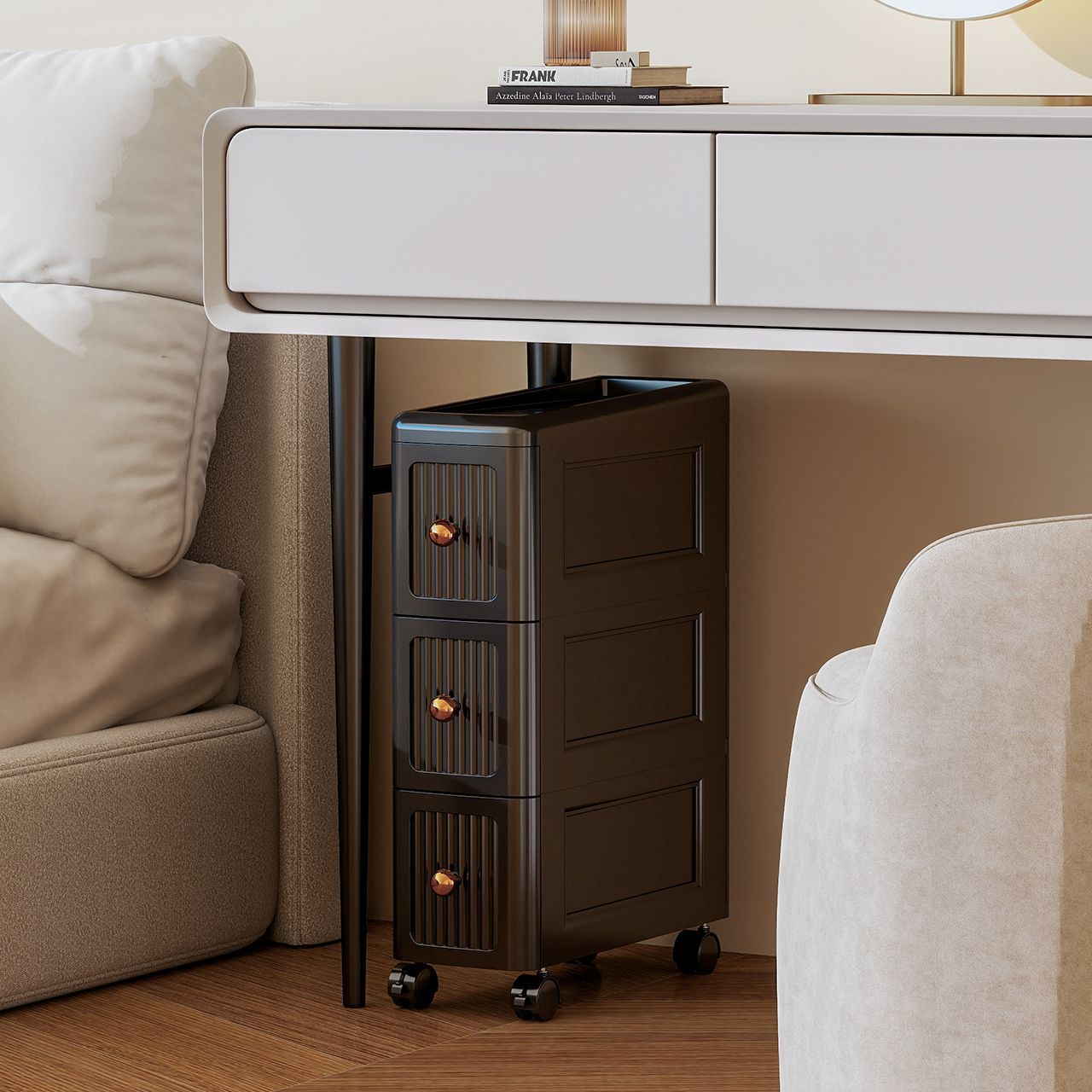 15CM Narrow Gap Drawer Storage - Kitchen Gadgets Organizer ulasan dan harga