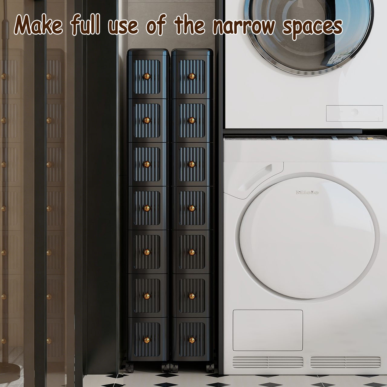 15CM Narrow Gap Drawer Storage - Kitchen Gadgets Organizer ulasan dan harga