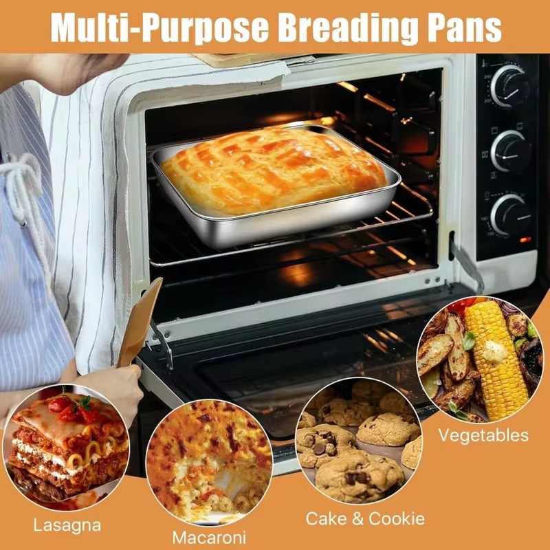 3-Piece Stainless Steel Food S - Kitchen Gadgets Organizer ulasan dan harga