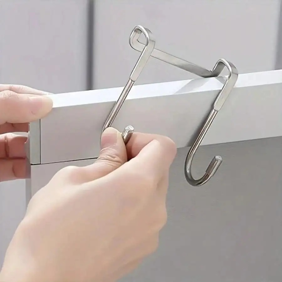 1/5pcs Stainless Steel Double  - Kitchen Gadgets Organizer ulasan dan harga