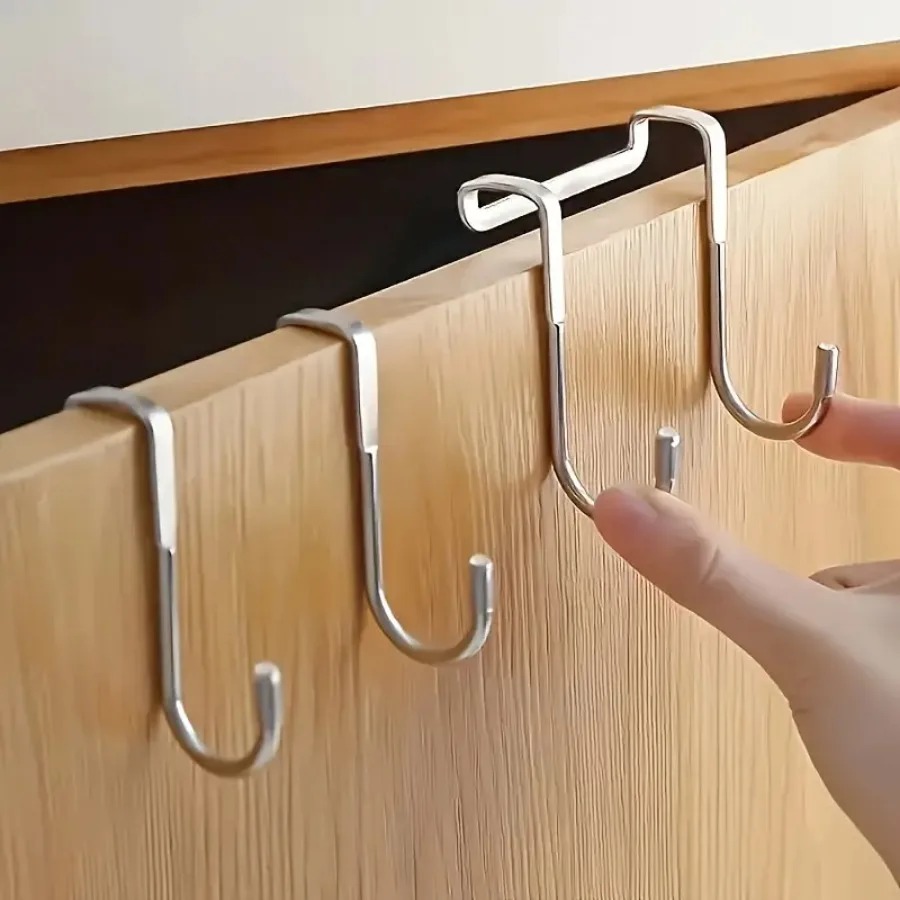 1/5pcs Stainless Steel Double  - Kitchen Gadgets Organizer ulasan dan harga