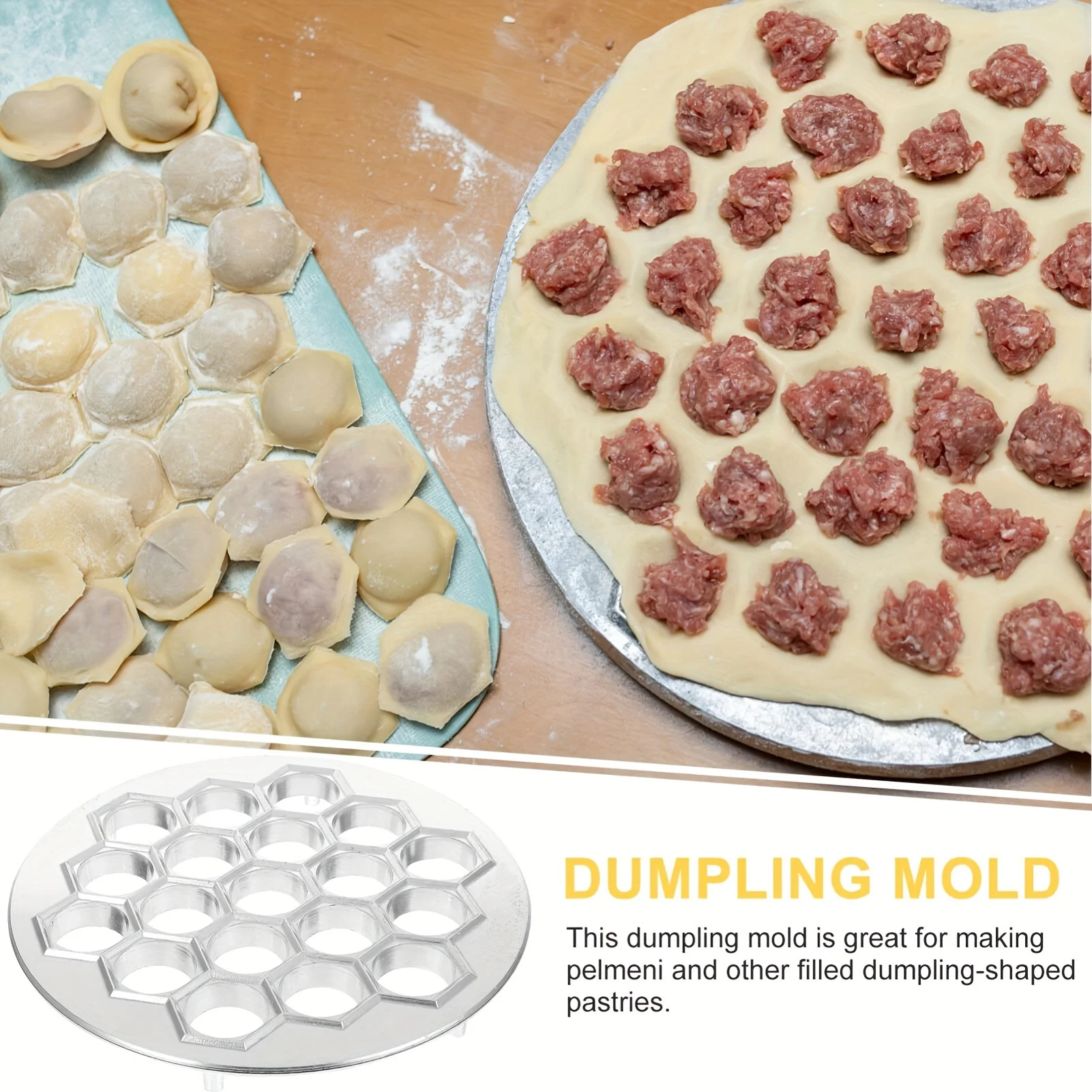 Aluminum Dumpling Maker Tool | - Kitchen Gadgets Dumpling Maker ulasan dan harga