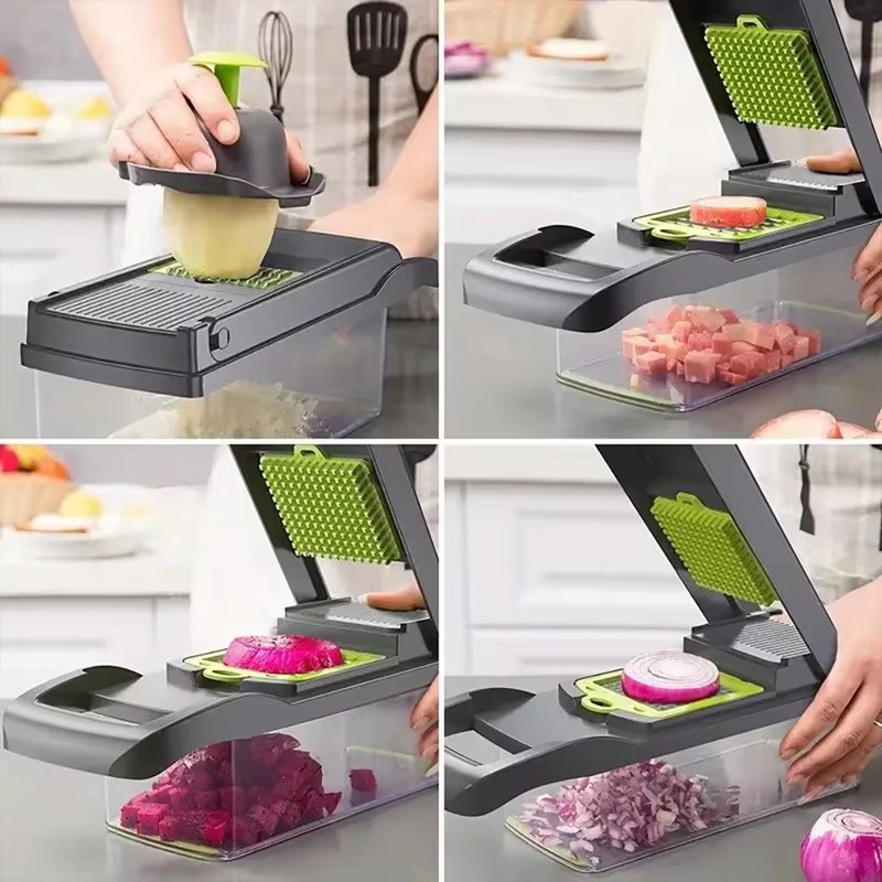 16-in-1 Vegetable Slicing and  - Egg Separator Tool ulasan dan harga
