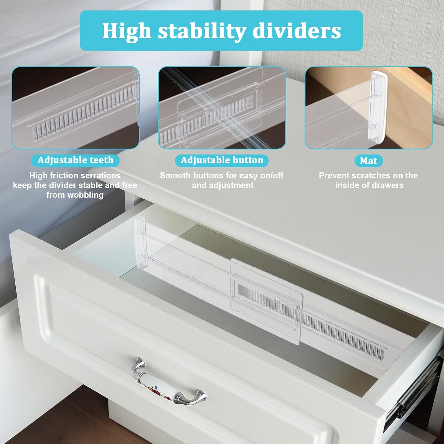4/6/8/12 Pack Expandable Drawe - Kitchen Gadgets Organizer ulasan dan harga
